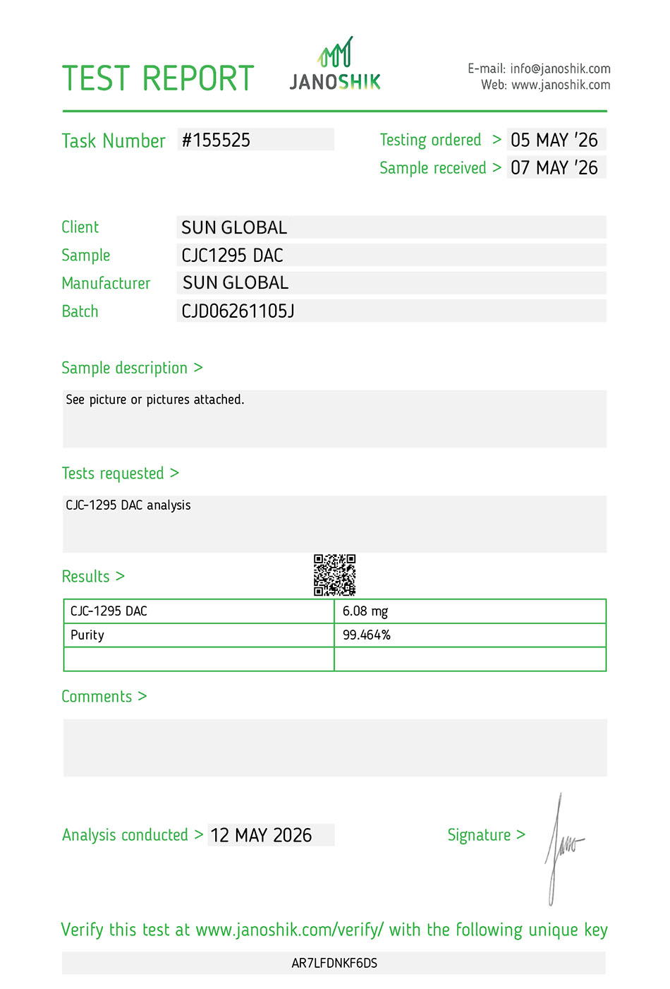 COA Report